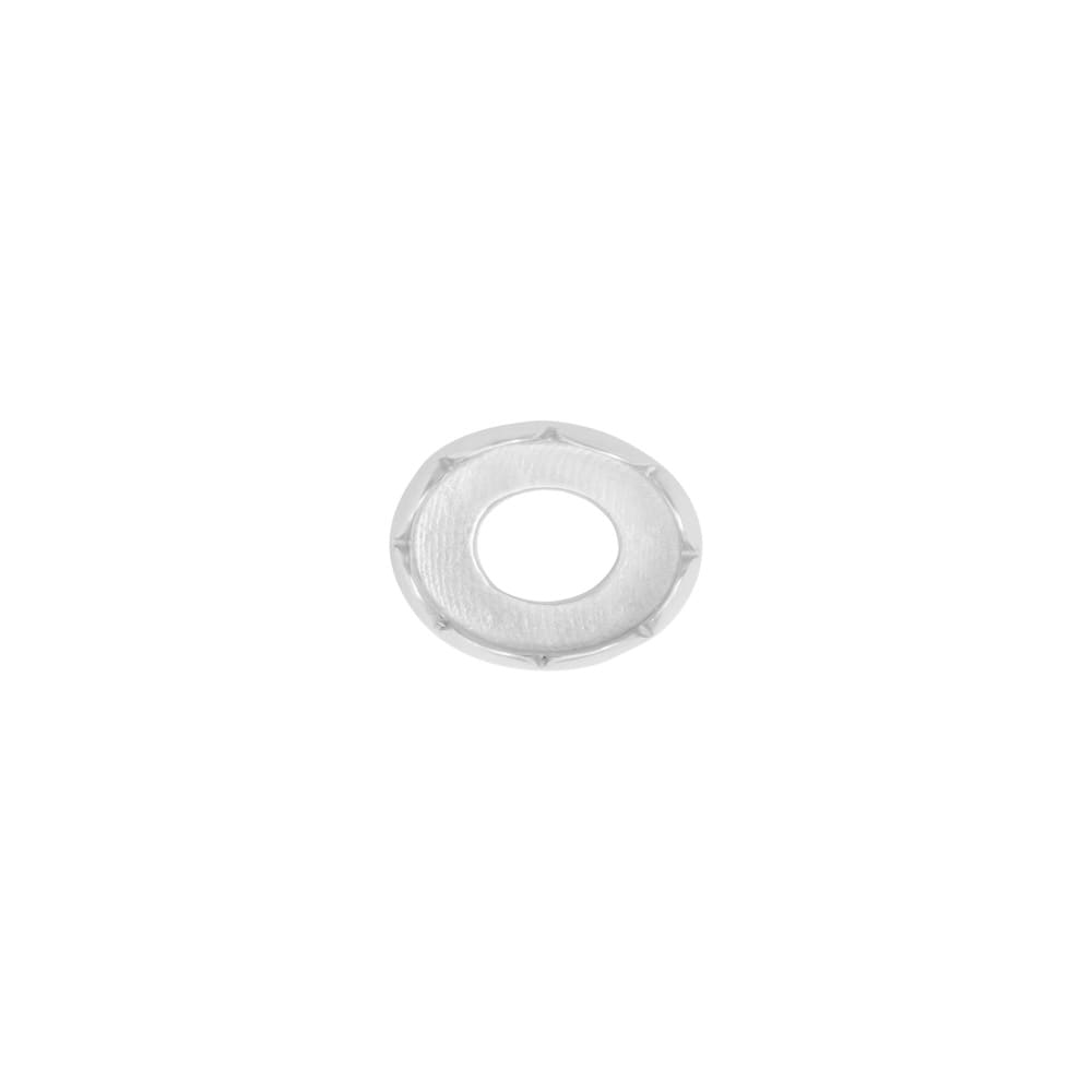 silver scalloped bezel cup