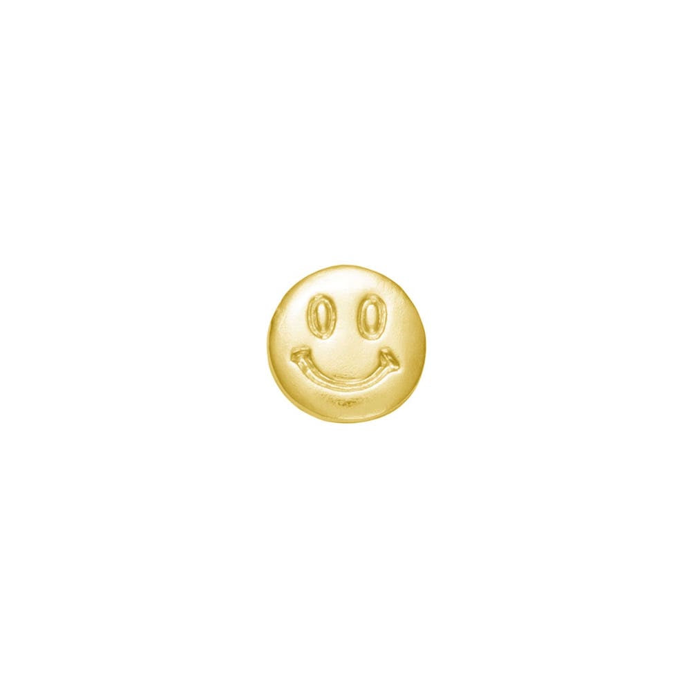 gold happy face