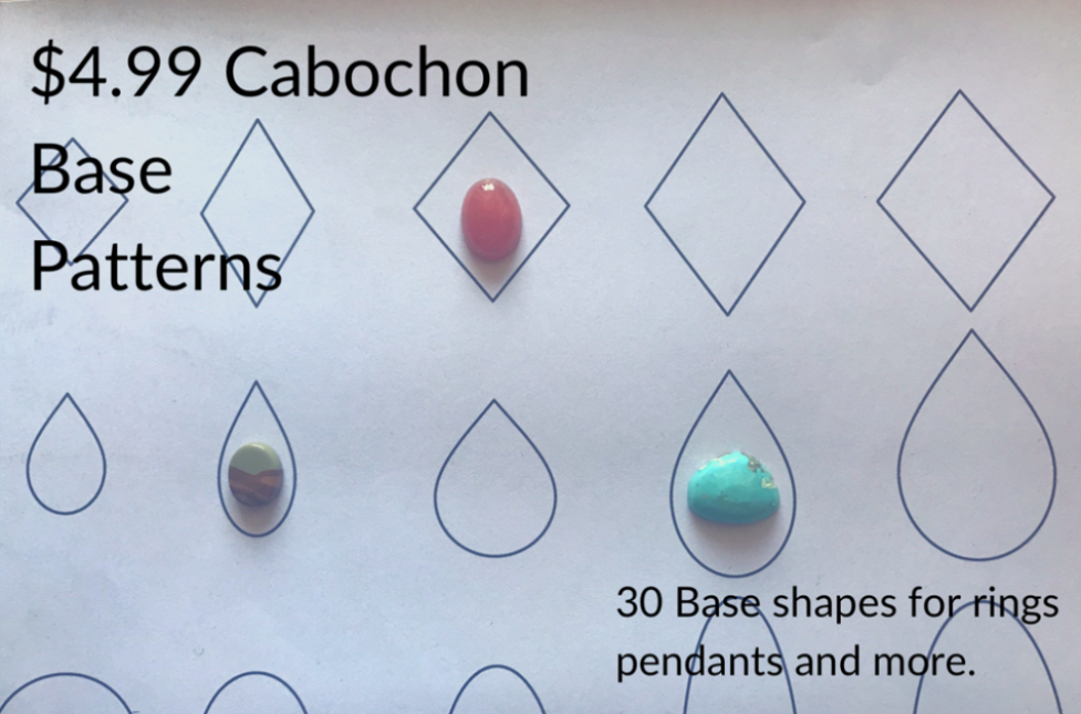 Cabochon base clearance