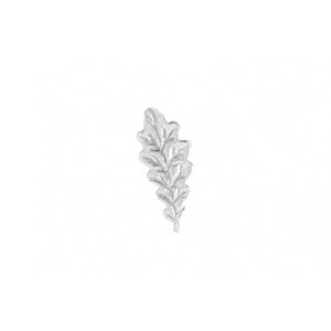 silver oak leaf casting
