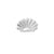 silver southwest seashell solder accent