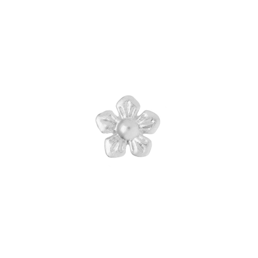 silver tiny flower casting